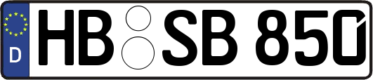 HB-SB850