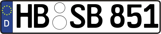HB-SB851