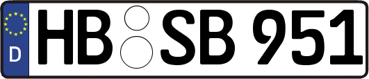 HB-SB951