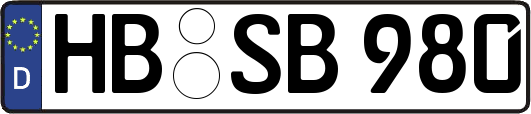 HB-SB980