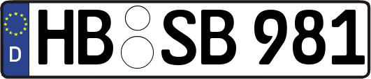 HB-SB981