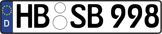 HB-SB998