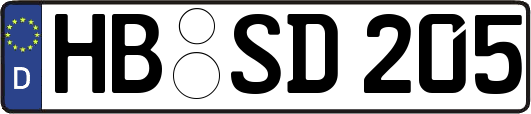 HB-SD205