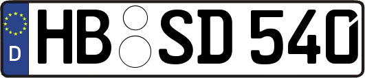 HB-SD540