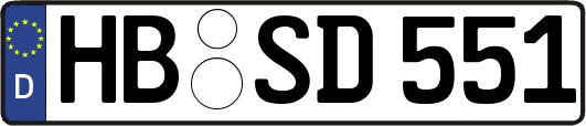 HB-SD551