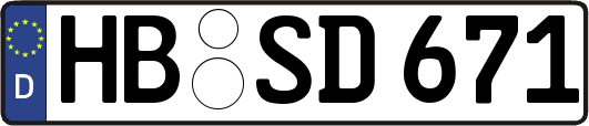HB-SD671