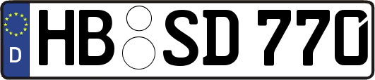 HB-SD770