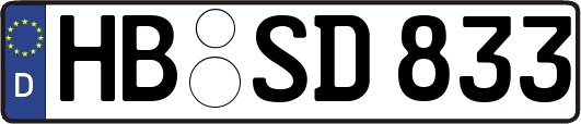 HB-SD833