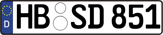 HB-SD851