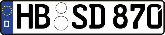 HB-SD870