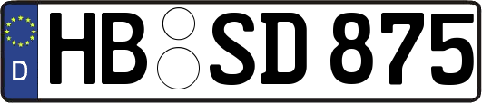 HB-SD875