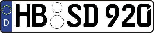 HB-SD920