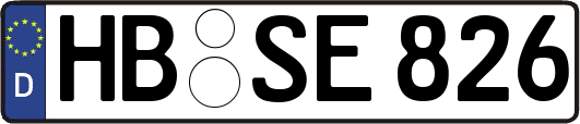 HB-SE826