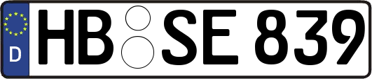 HB-SE839