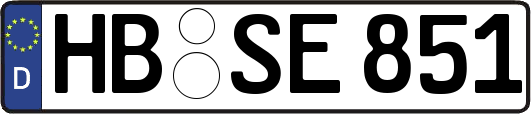 HB-SE851