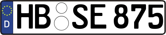 HB-SE875