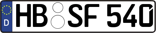 HB-SF540