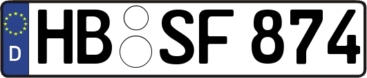 HB-SF874