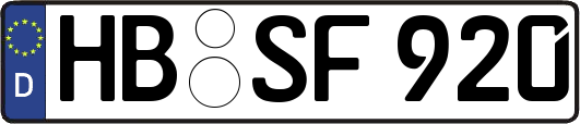 HB-SF920