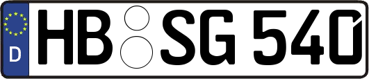 HB-SG540