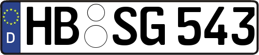 HB-SG543