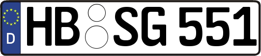 HB-SG551
