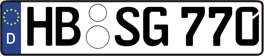 HB-SG770