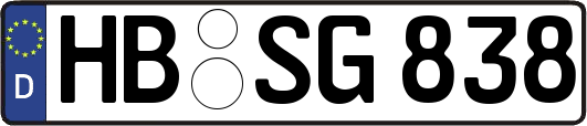 HB-SG838