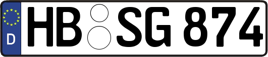 HB-SG874
