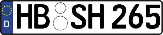 HB-SH265