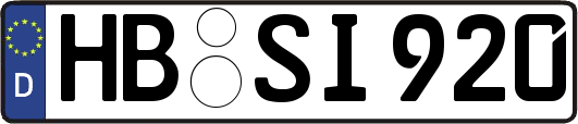 HB-SI920