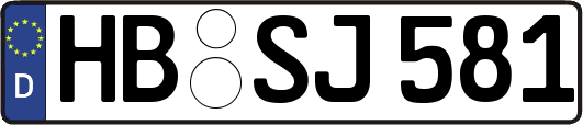 HB-SJ581