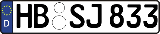 HB-SJ833