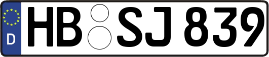 HB-SJ839