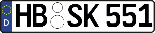 HB-SK551