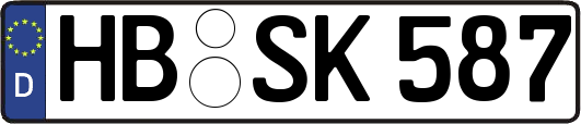 HB-SK587