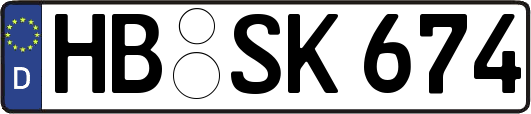 HB-SK674