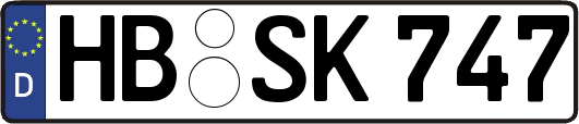 HB-SK747