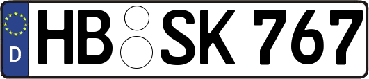 HB-SK767