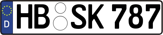 HB-SK787
