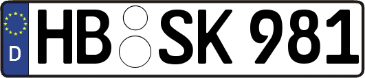 HB-SK981