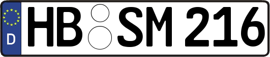 HB-SM216