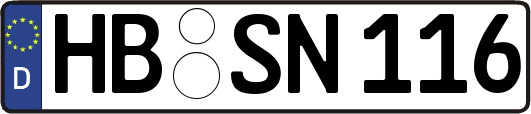 HB-SN116