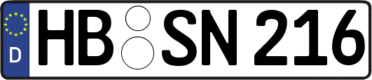 HB-SN216