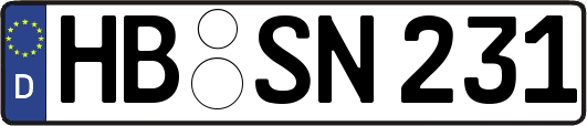 HB-SN231