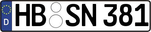 HB-SN381