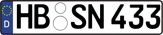 HB-SN433