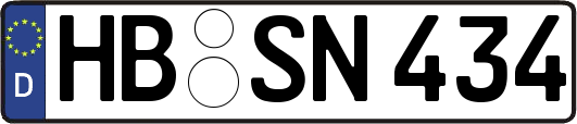 HB-SN434