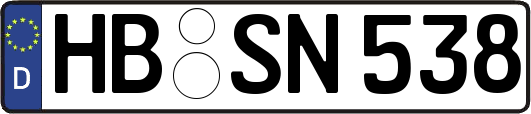 HB-SN538