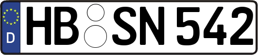 HB-SN542